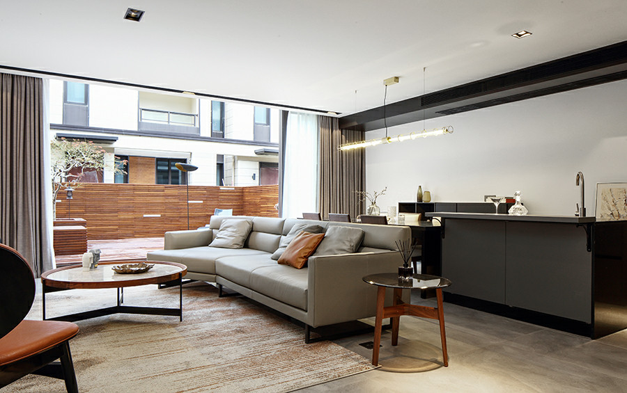 现代 240 平庭院别墅丨中国-7