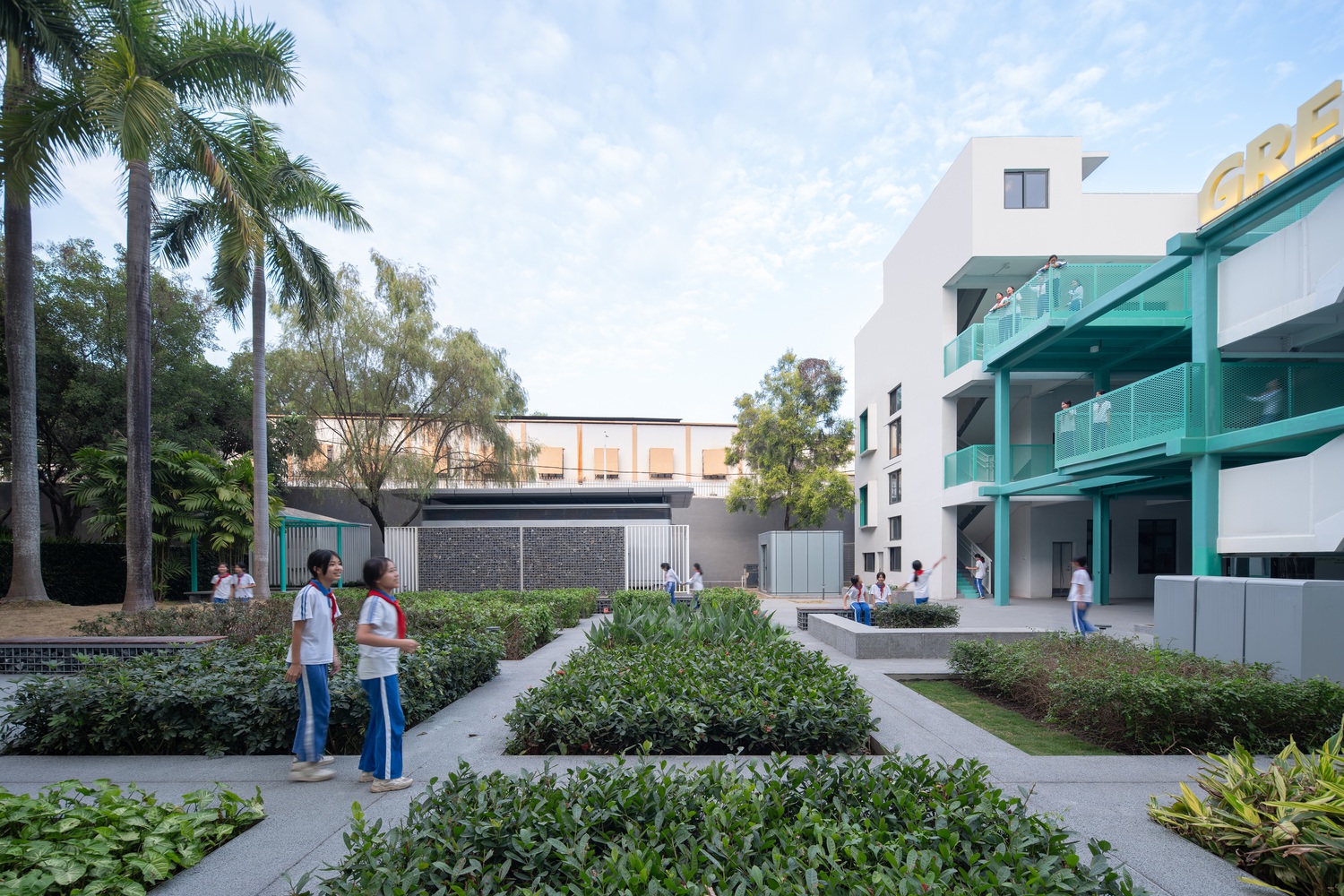 深圳坪地六联小学节能改造丨中国深圳丨中建科工,直行设计,建学建筑-13