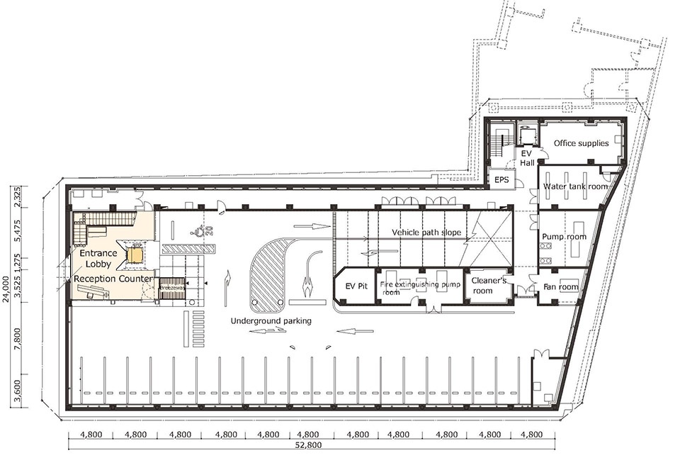 阿波银行总行营业大楼丨日建设计-78