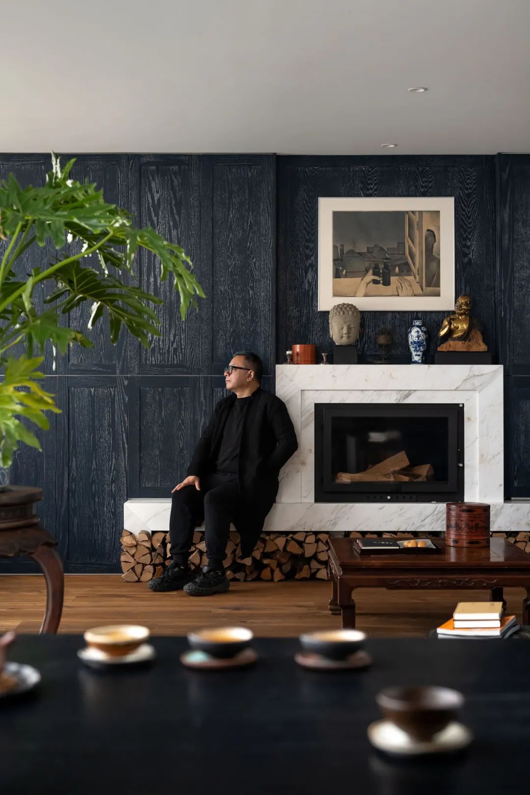 恒大·御景半岛中古混搭风住宅设计丨中国重庆丨SV.D舍唯空间美学-75