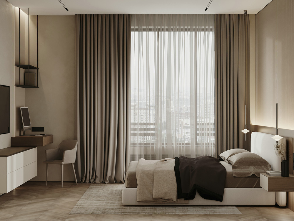 莫斯科125㎡简约风住宅设计 超舒适！-4