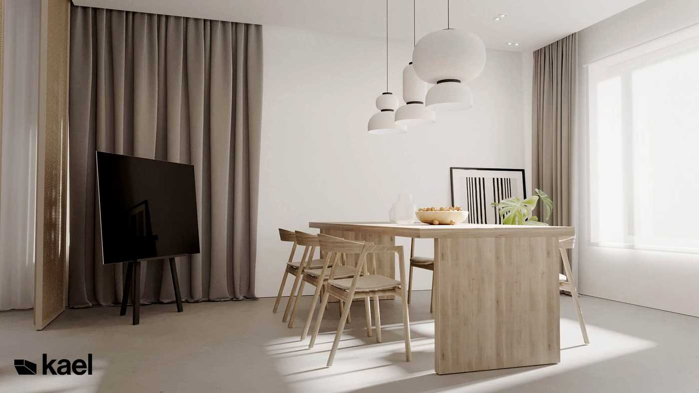 波兰华沙160平两层极简风公寓设计丨波兰KAEL工作室-38