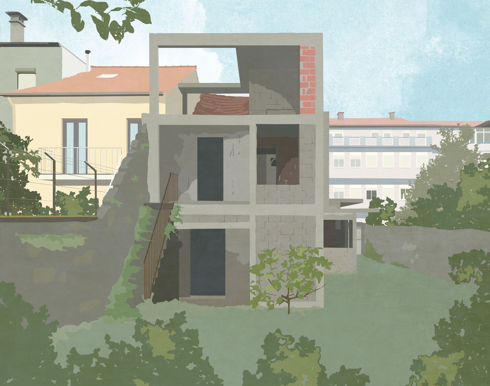 房屋,工作室丨葡萄牙波尔图丨oitoo-57