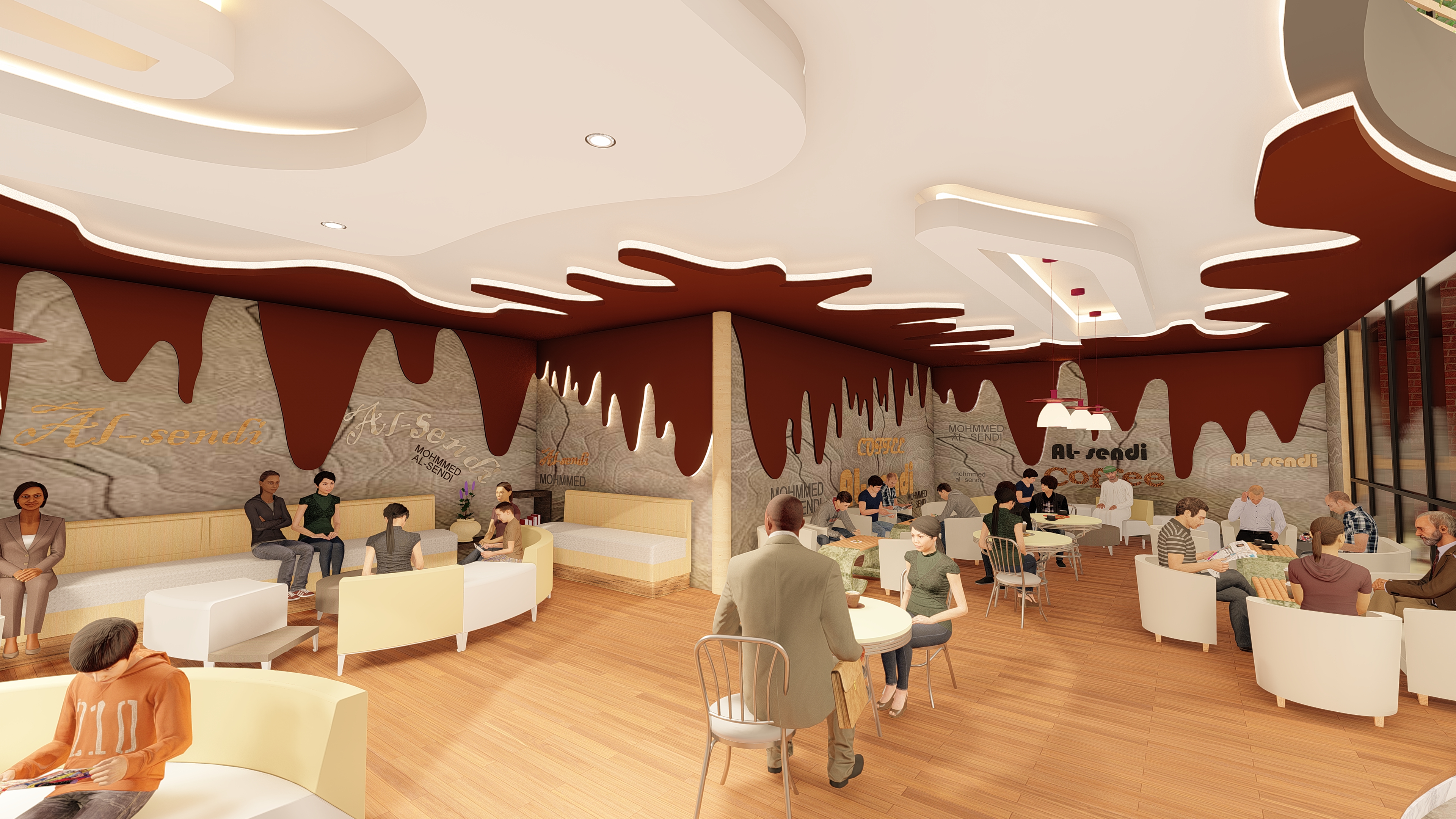 تصميم Coffee shop-11