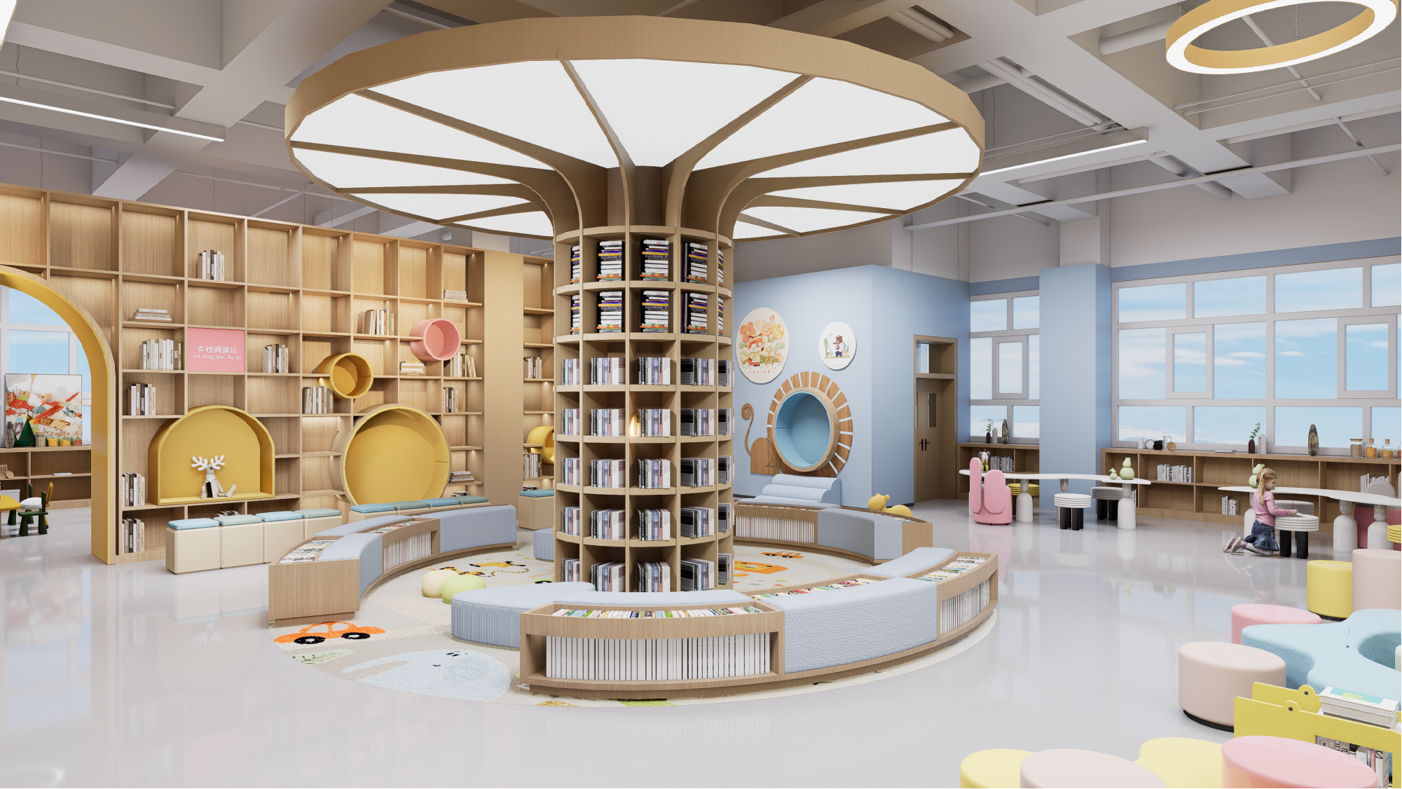 多功能儿童阅览室-6