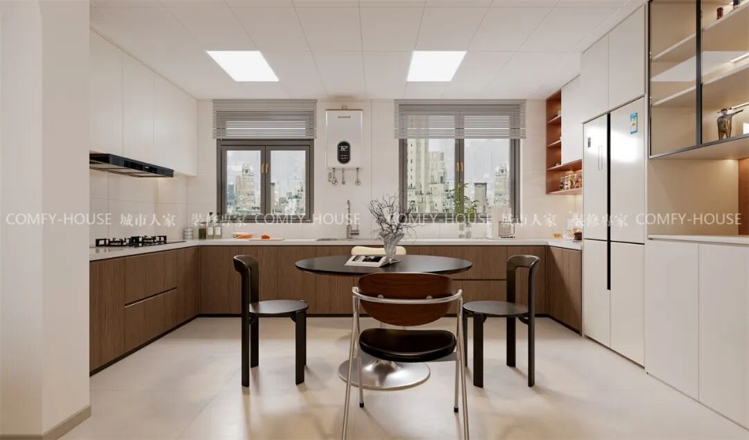 【海信观悦】139㎡丨不堆砌不浮夸，法式奶油风的‘简’与‘奢’平衡术-44