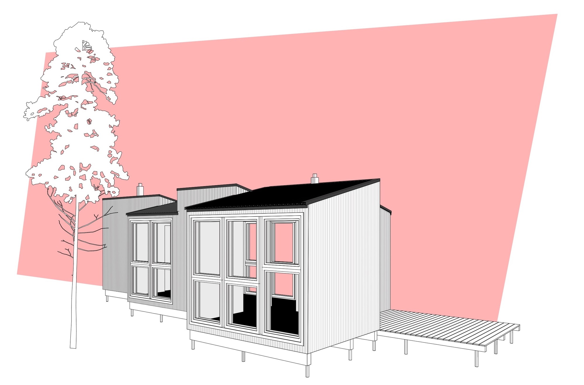 迷你自然居，北欧林间小屋-34