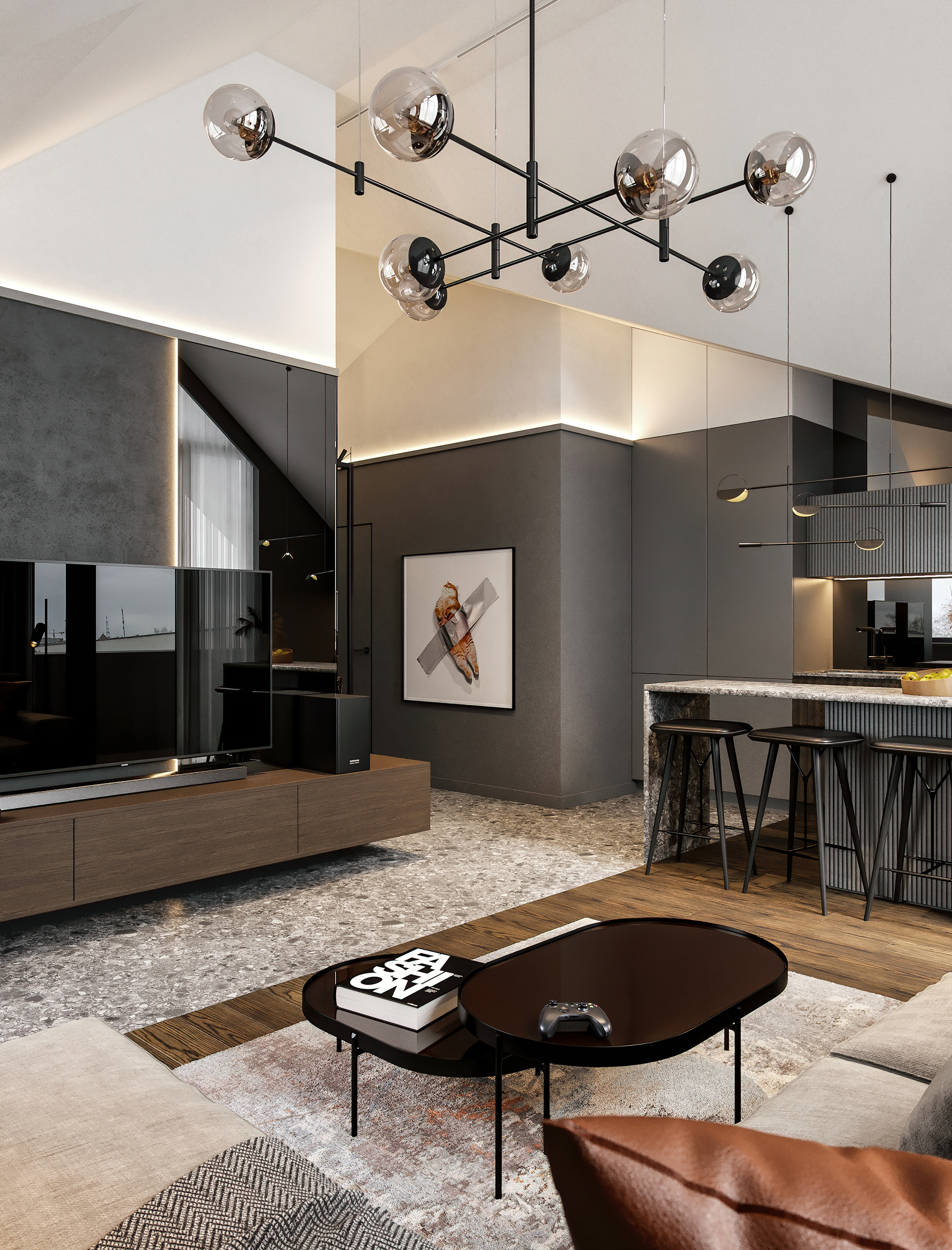 CAT tapes 室内可视化设计丨立陶宛考纳斯-4