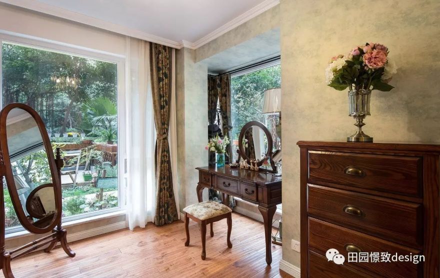 德阳凯丽景湖 130 平米美式田园旧房改造,女神的私密花园-49
