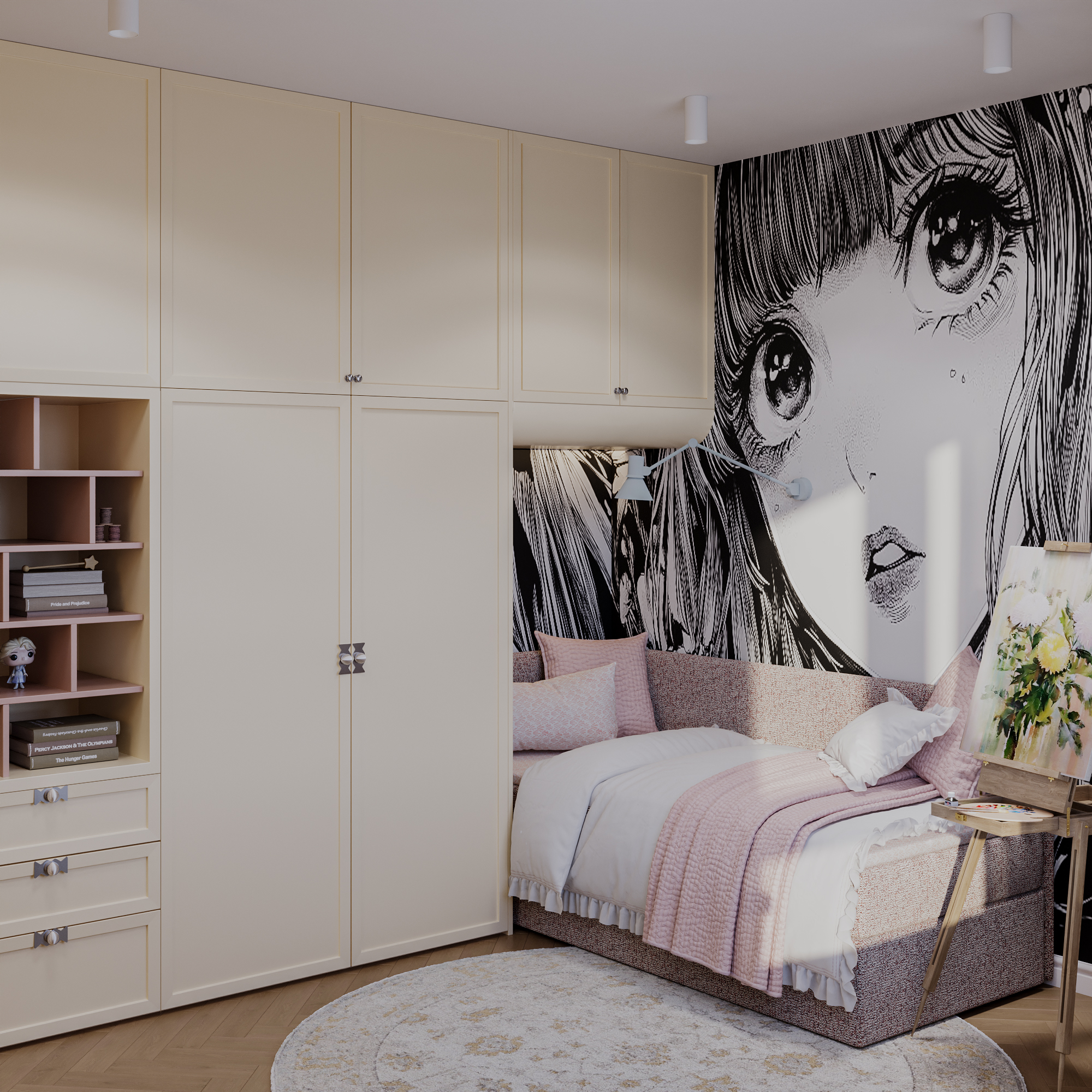 3D Visualization - Korso - 93 m2-25