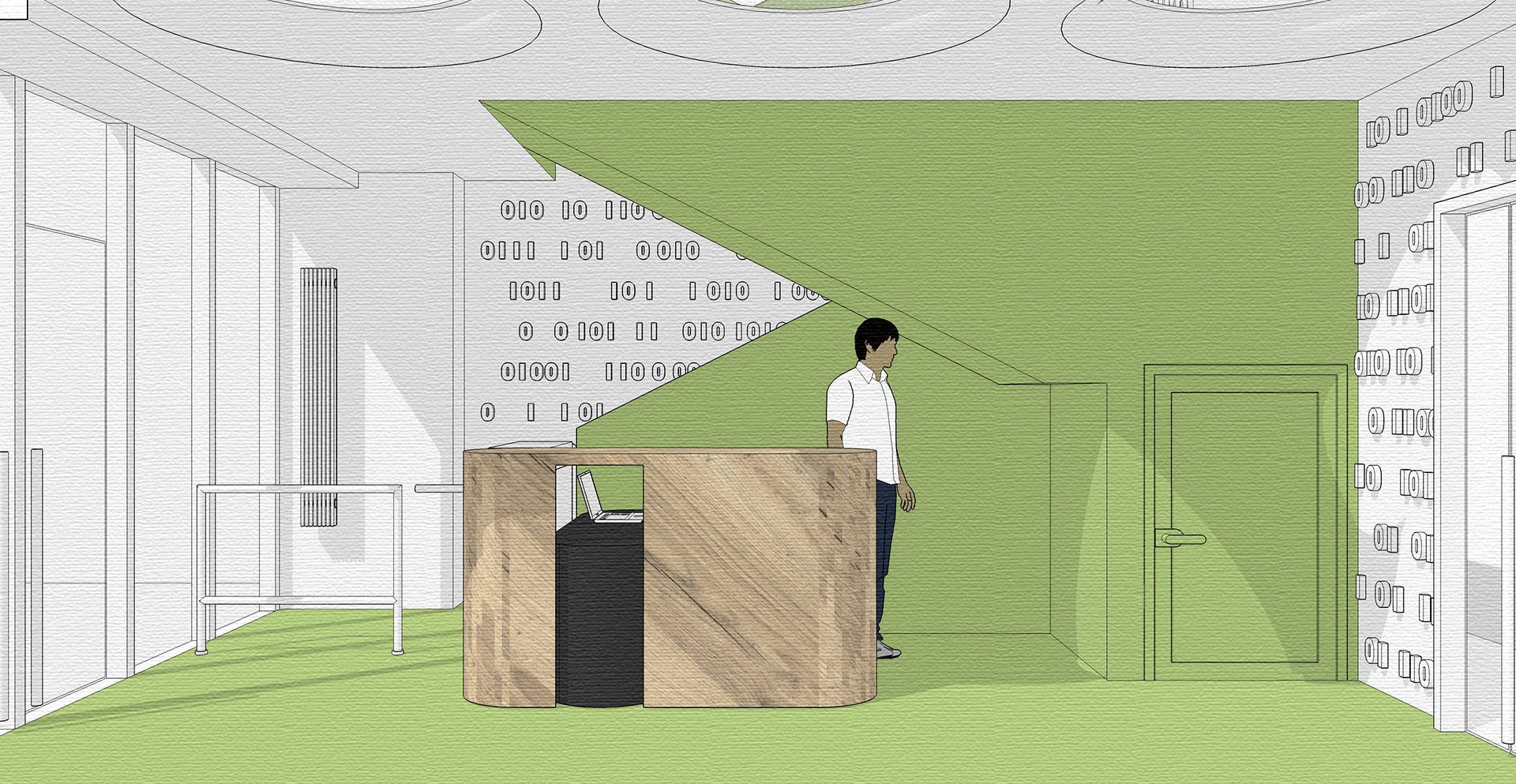 Portfolio. Interiors. Architecture of buildings.-91