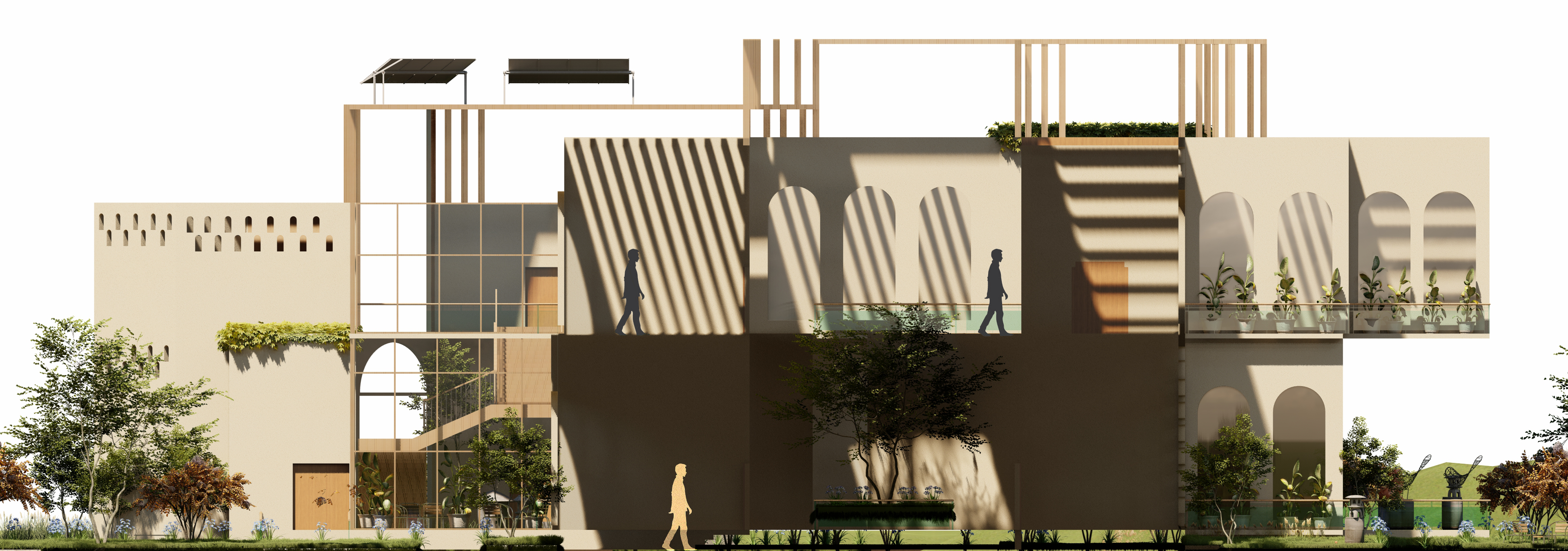 MOZION (Light structure building for sculpture dep)-13