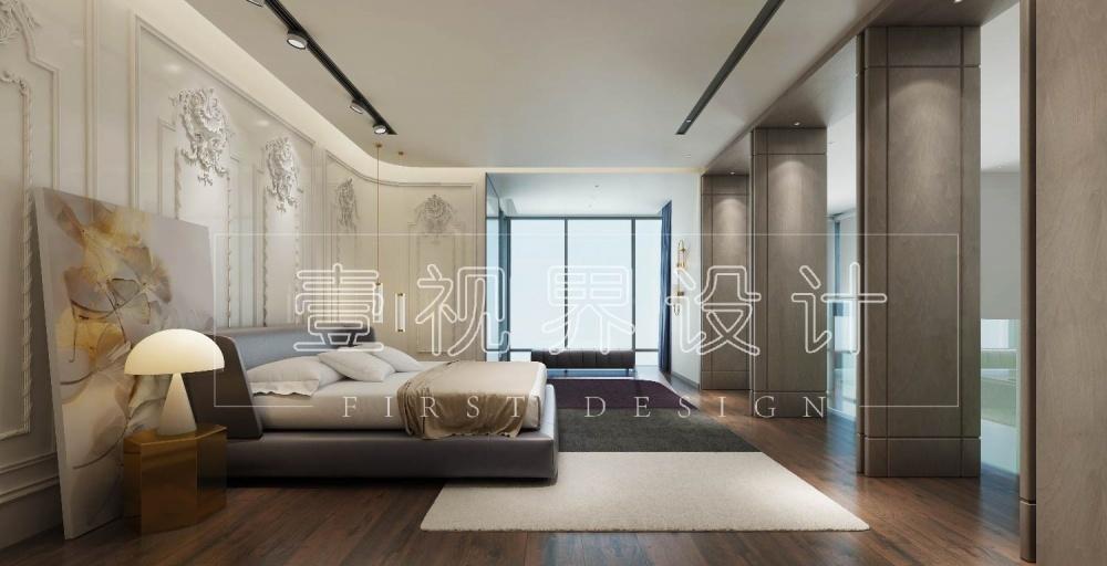 山水湖滨空中别墅,打造精致高级室内空间-22