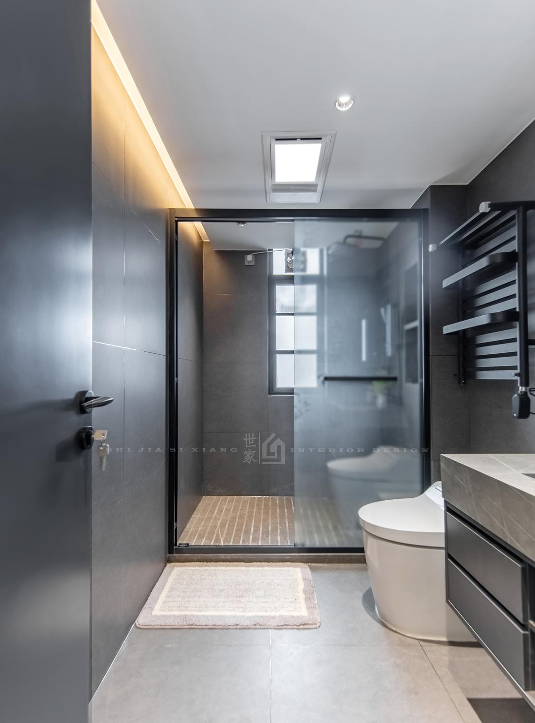 现代轻奢四居室装修设计-58