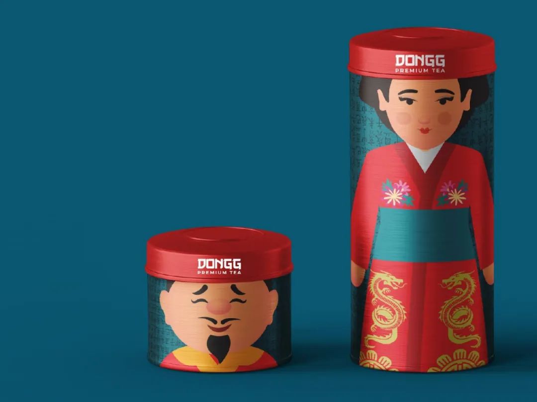 独特 IP 形象的茶叶包装设计丨亚美尼亚-9