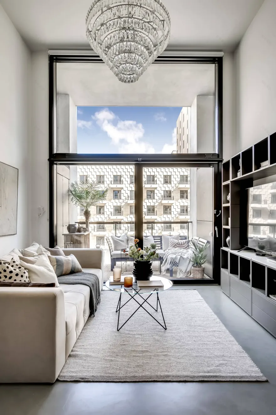 瑞典斯德哥尔摩舒适优雅小复式-2