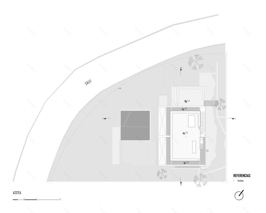 岩石与水的交融——Peak House 别墅设计-29