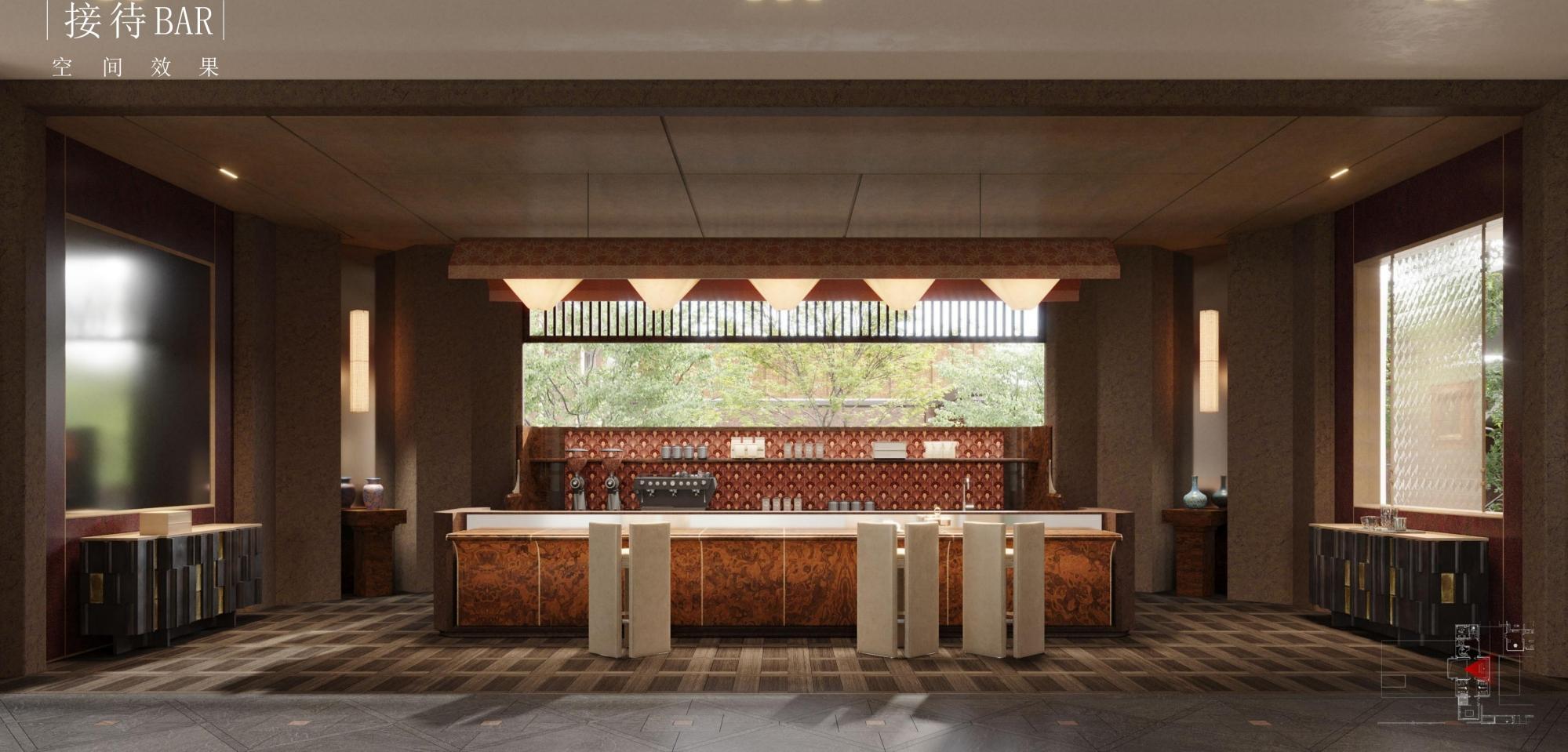 水平线设计 | 西安绿城桂冠东方售楼处&架空层&大堂方案292P-74