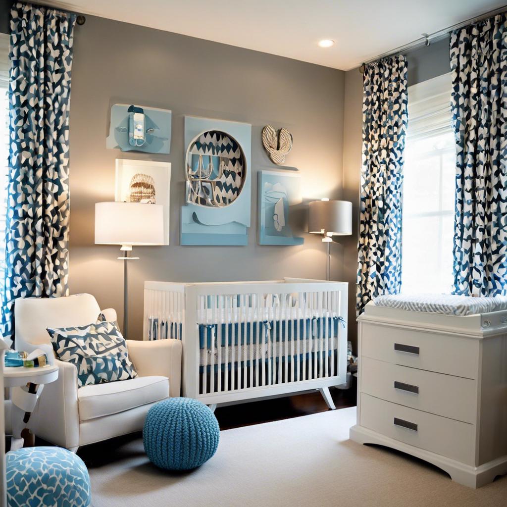 现代男宝宝 nursery 室设计-63