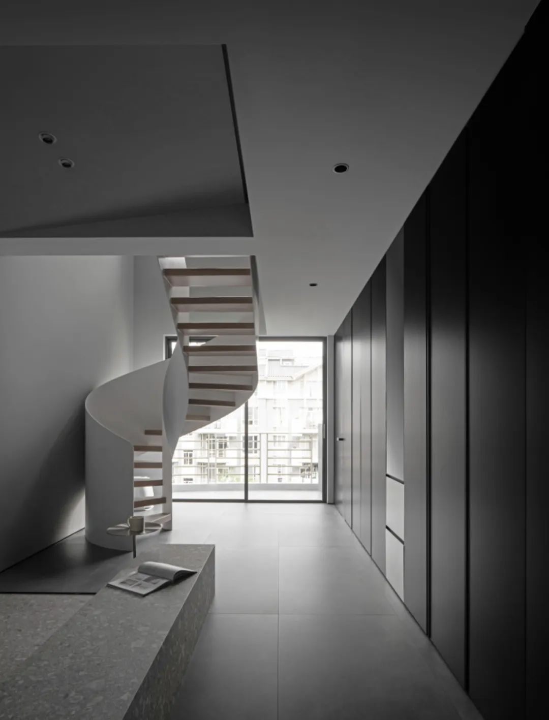 留住设计｜爆改220㎡顶层复式,很酷且有趣的二人居丨中国广州丨留住设计（主创设计Zeson庞耀锡）-9