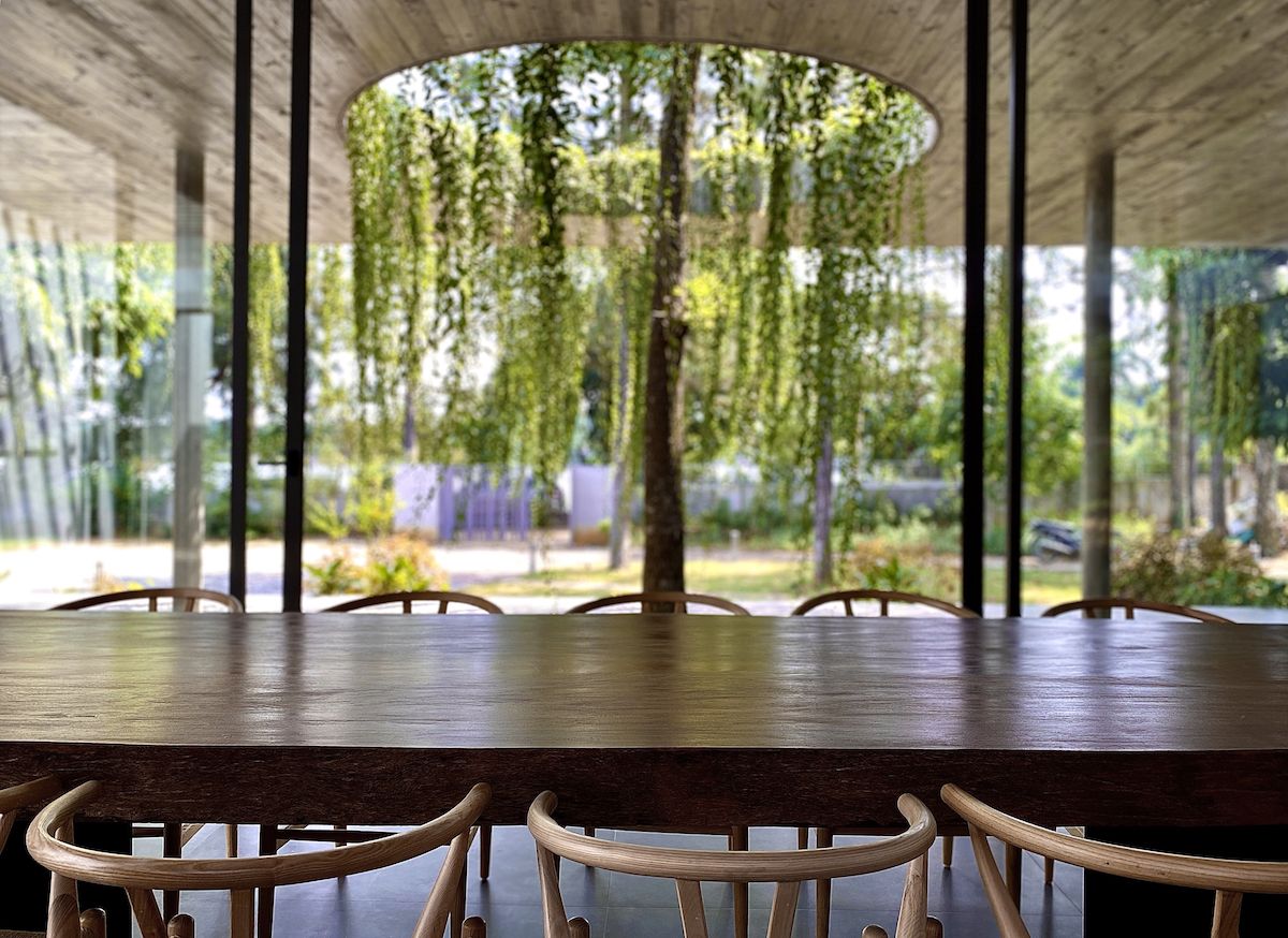 Ba Vì森林中的开放互动生活空间-28