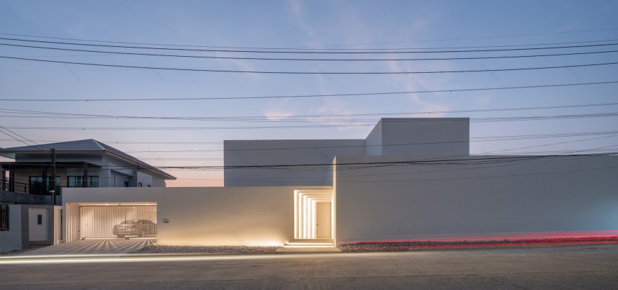 凹陷式住宅丨泰国曼谷丨WARchitect-21