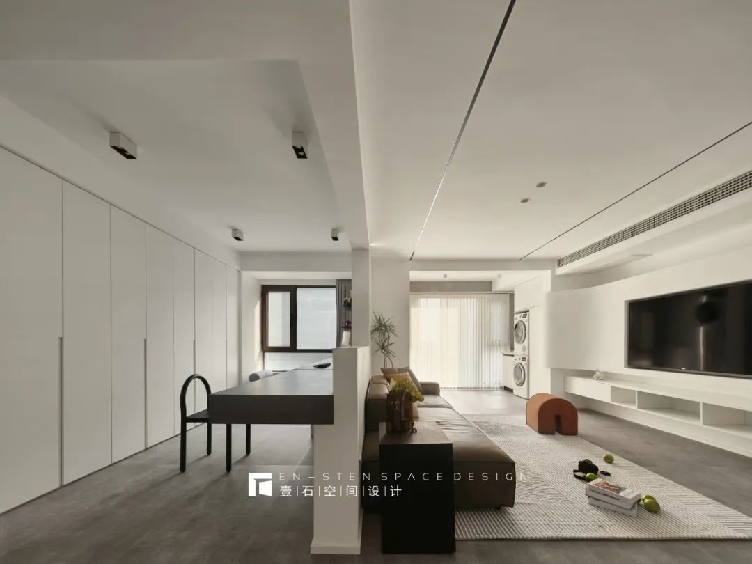 留白 · 南京壹石设计极简主义家居空间丨中国南京-18