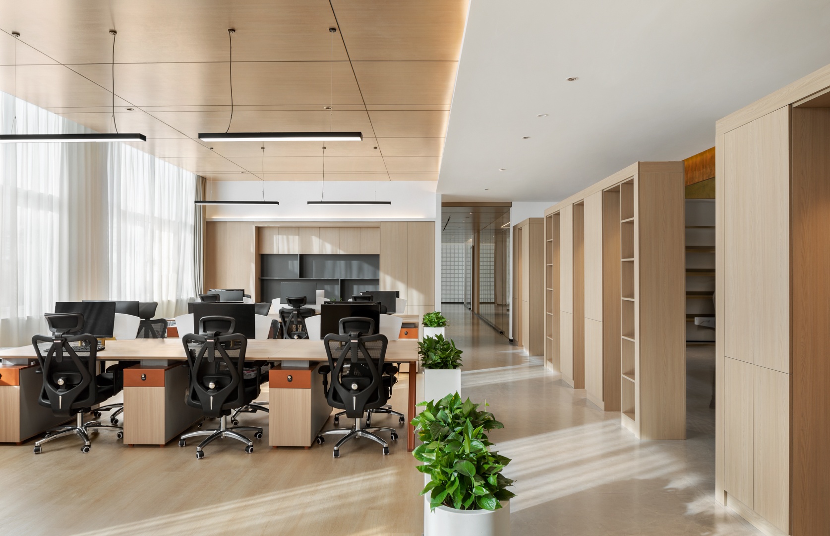 美栏雅办公室丨上海众合铂纳空间设计-40