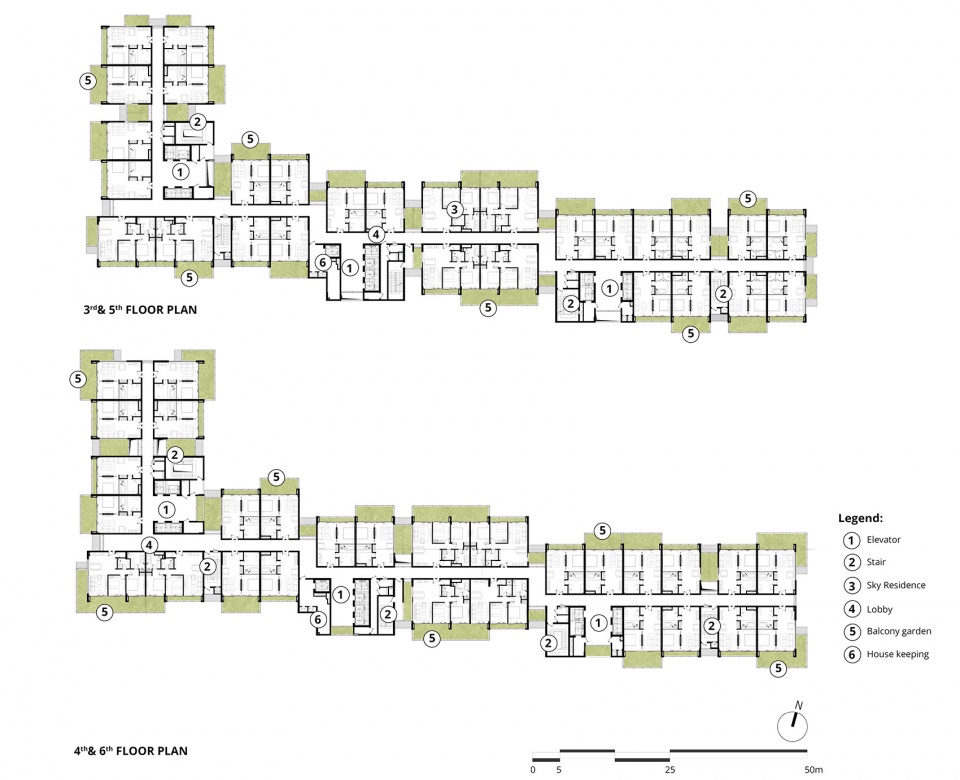 空中森林 · 绿色建筑的典范丨越南丨FLAMINGO ARCHITECTURE-69