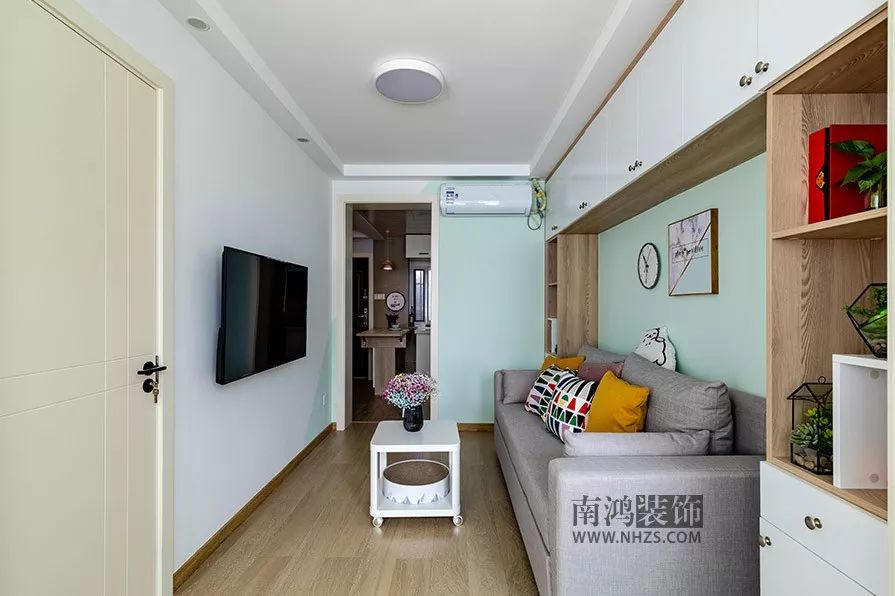 46㎡老房的原木风改造 | 小户型收纳空间的定制艺术-47