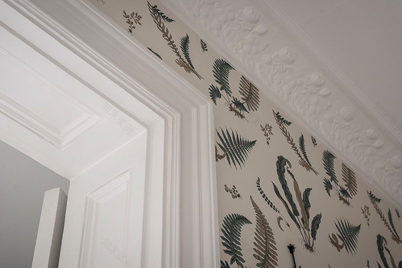 斯德哥尔摩 73 平米创意公寓 | 大胆墙纸与明亮装饰-12