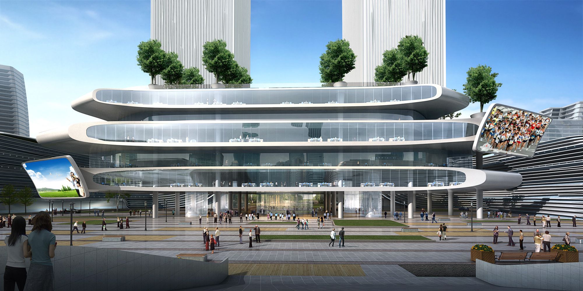 宁波鄞州南部中央商务区门户-27