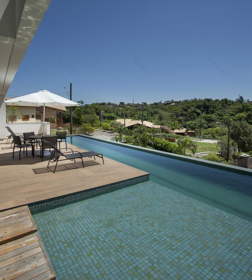 巴西 Pedras 住宅 | 现代设计与自然景观的完美融合-14