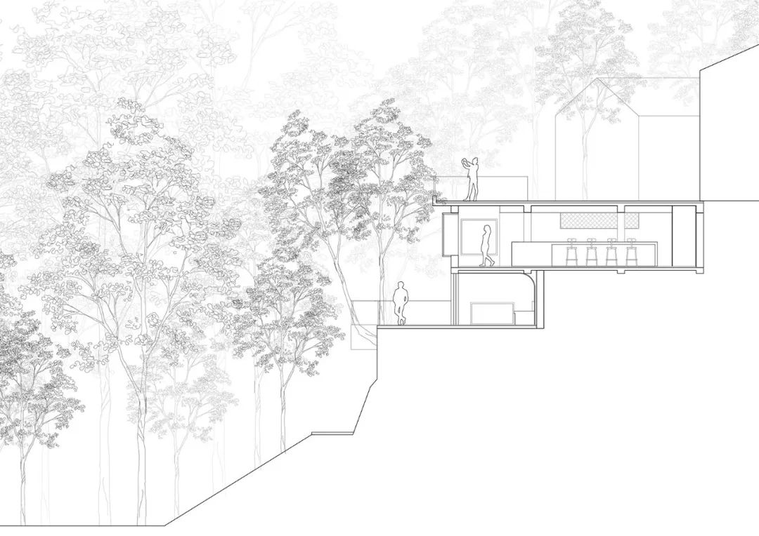 杭州景区甜品店设计 | 融入自然,打造静谧空间-69