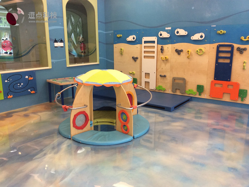 北京逗点科技打造上海小不点幼儿园艺术树脂漆空间-15