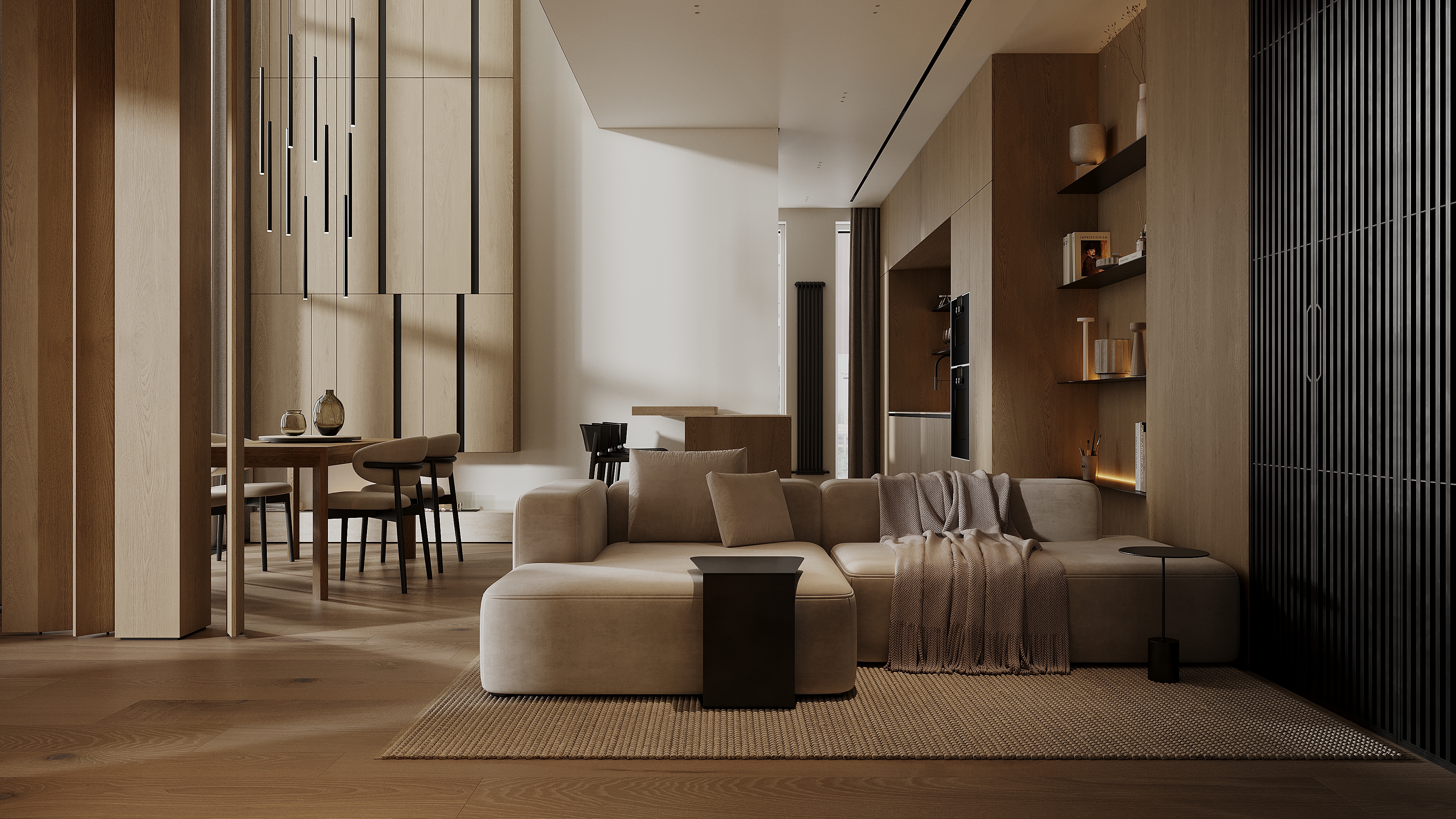 Duple· apartment 133·1 m2 设计丨RussiaTyumen丨Kirill Kozlovskiy-3