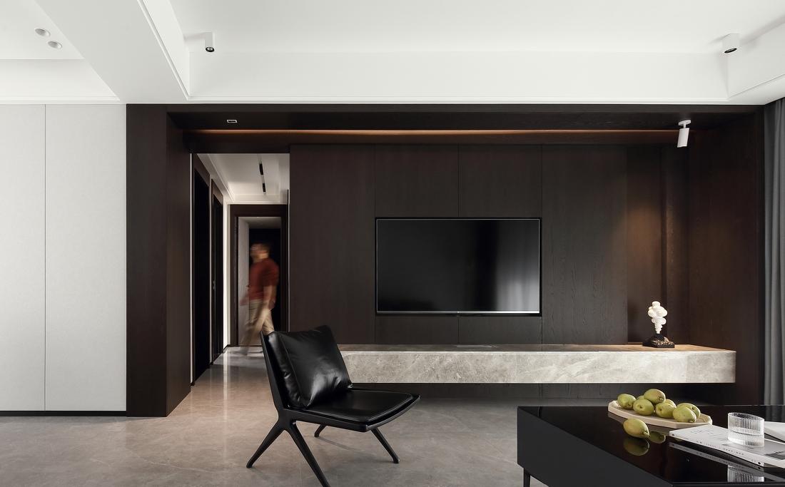 张剑男DESIGN丨平层丨张剑男：扬州 现代风格私宅-0