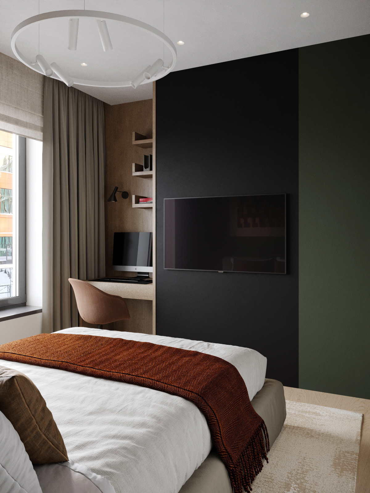 莫斯科一居室公寓的惊艳设计丨俄罗斯莫斯科丨“VM”创意工作室-24