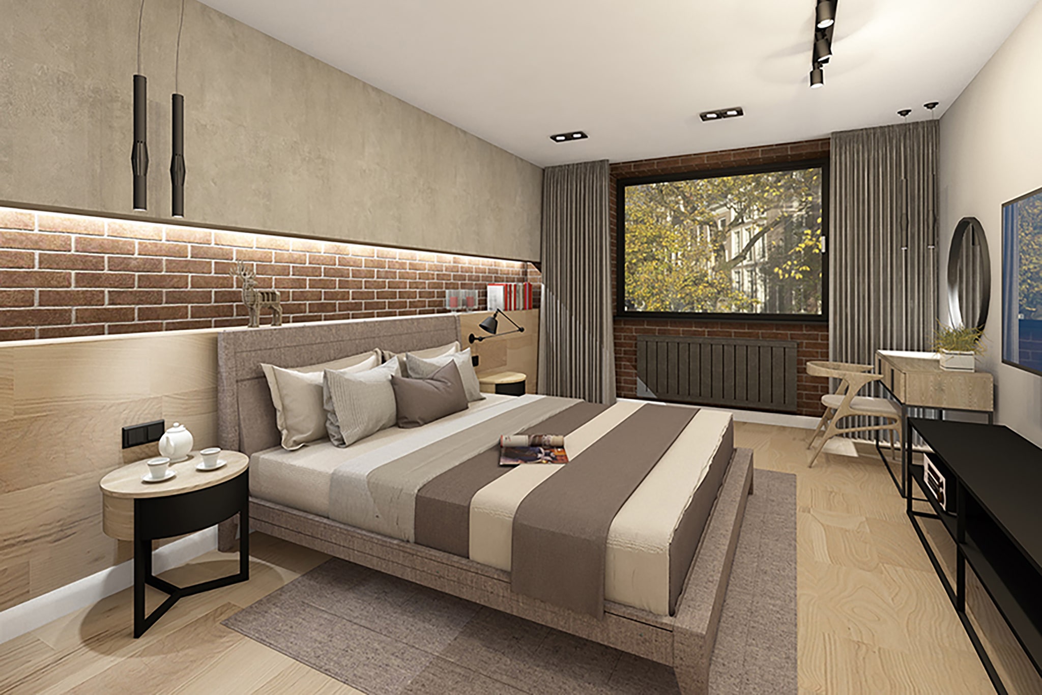 Loft in a small flat-5