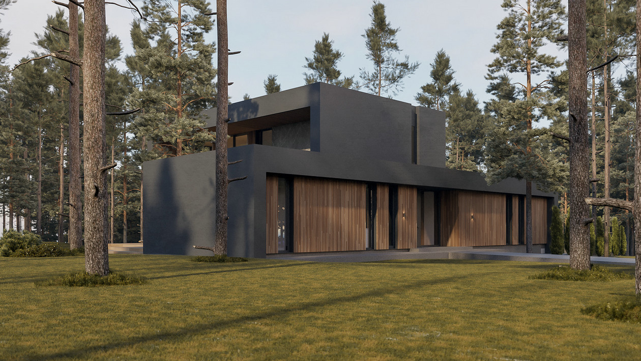 乡村别墅装修设计案例-23