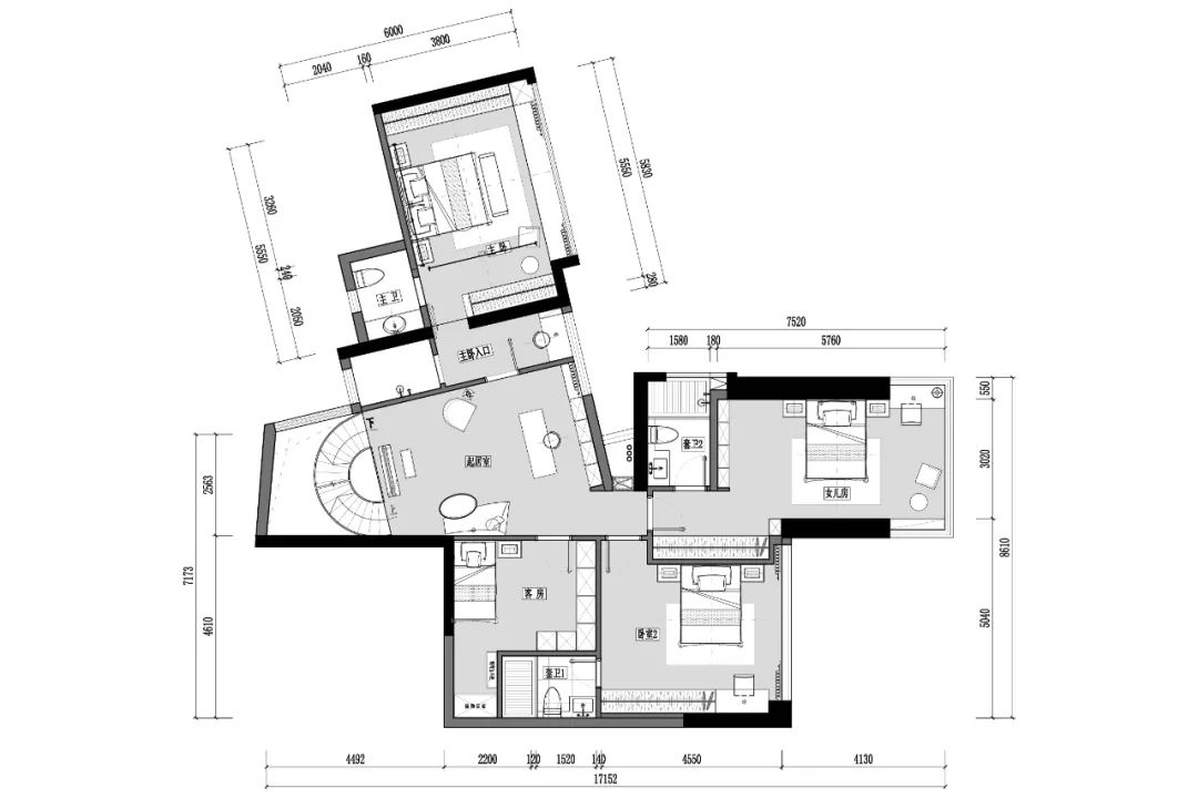广州东风广场 · 现代简约复式住宅的破茧成蝶丨中国广州丨华浔品味装饰集团-83