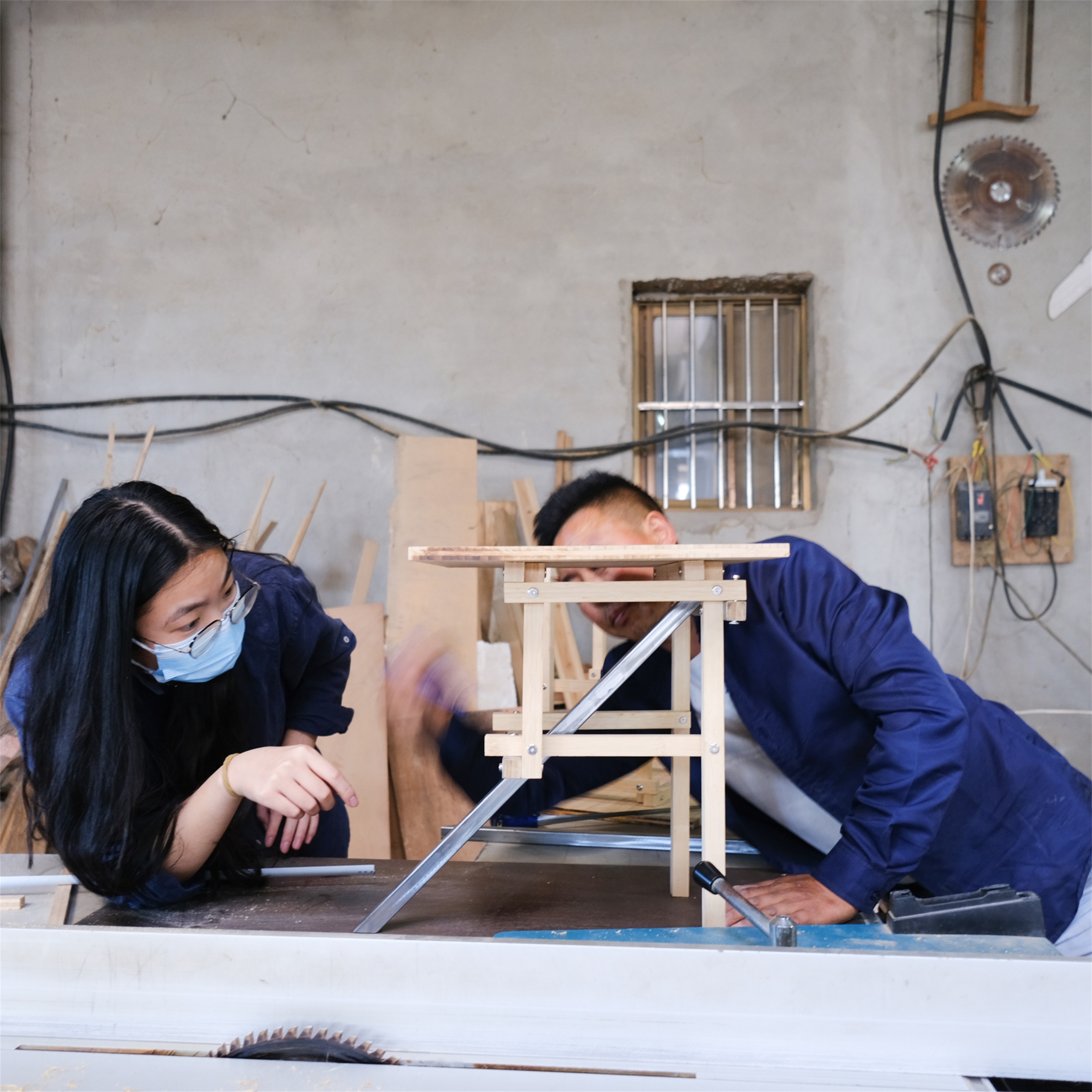 轻竹建造:无漪桌&无意椅丨无意义建筑-56