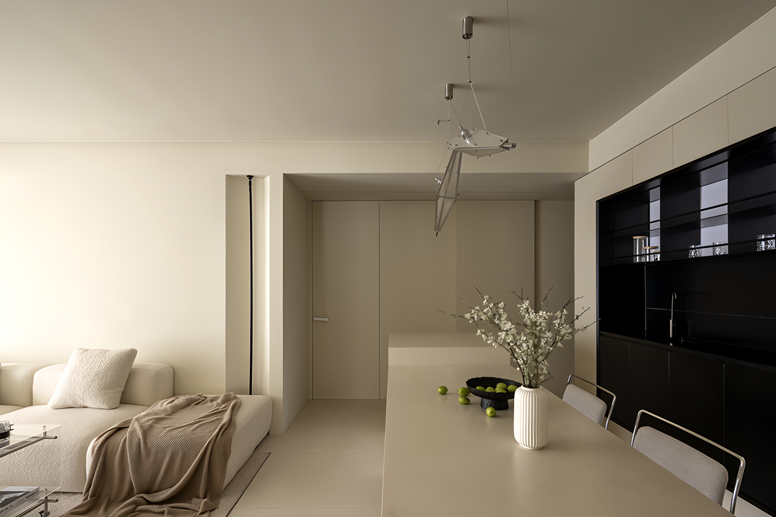 浙江温州135㎡极简基调丨中国温州丨邓德进设计-12