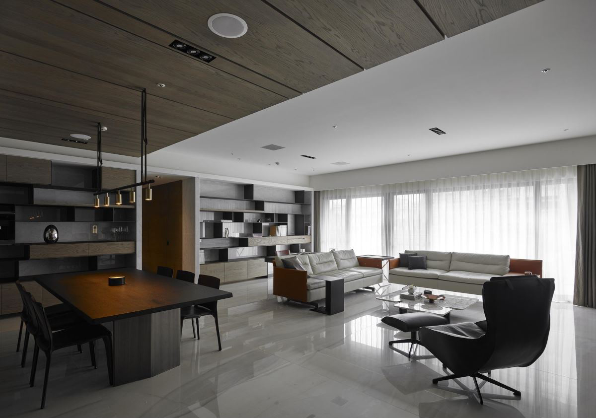 171㎡休闲风大宅  尚艺室内设计-9