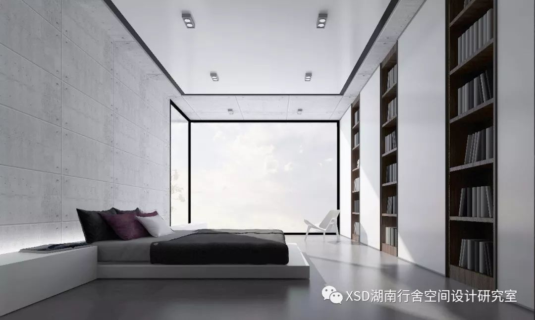 《融合》——现代简约挑空复式,自然生活与工作的完美结合-37