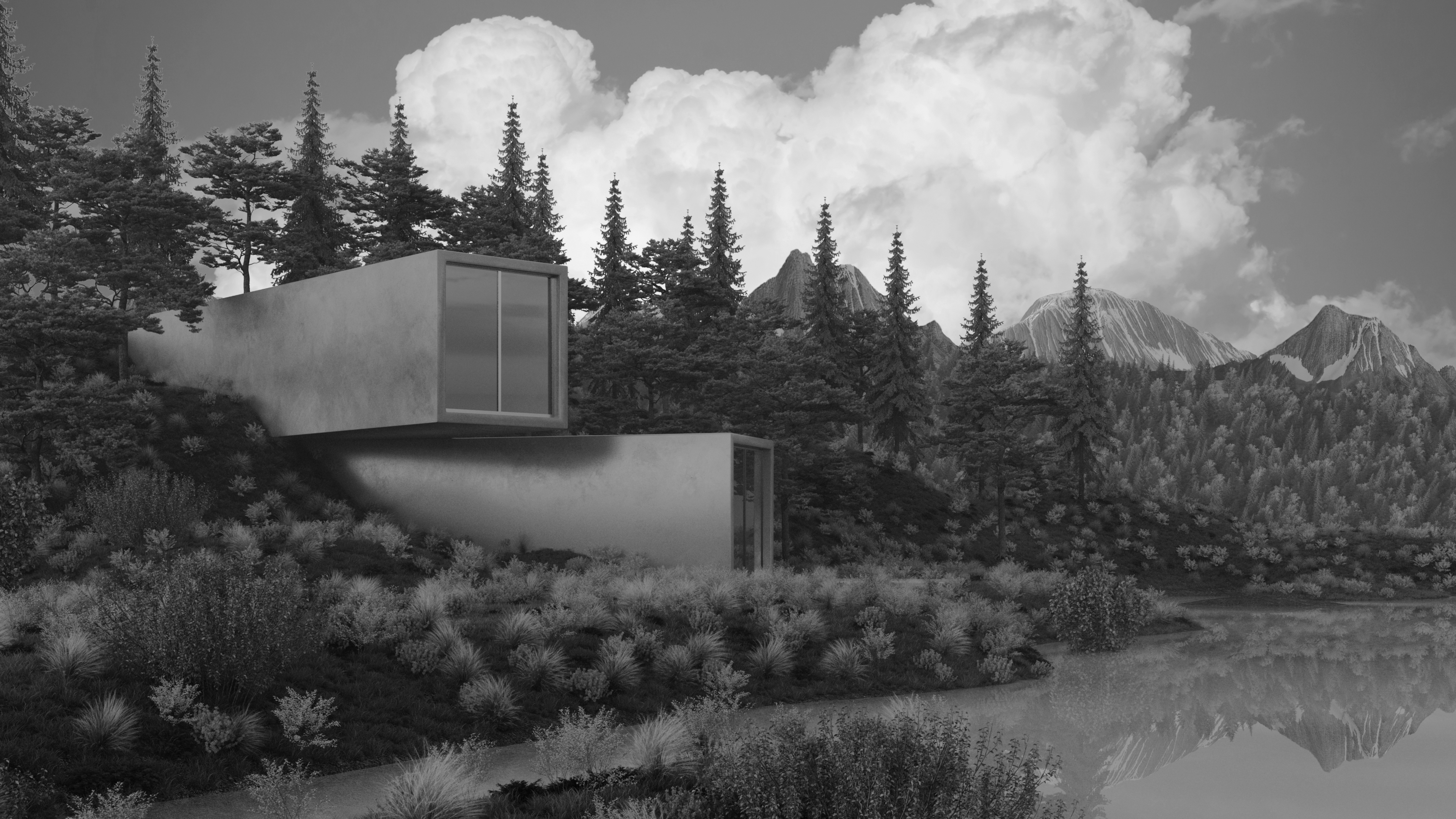 照明对建筑可视化的影响研究-6