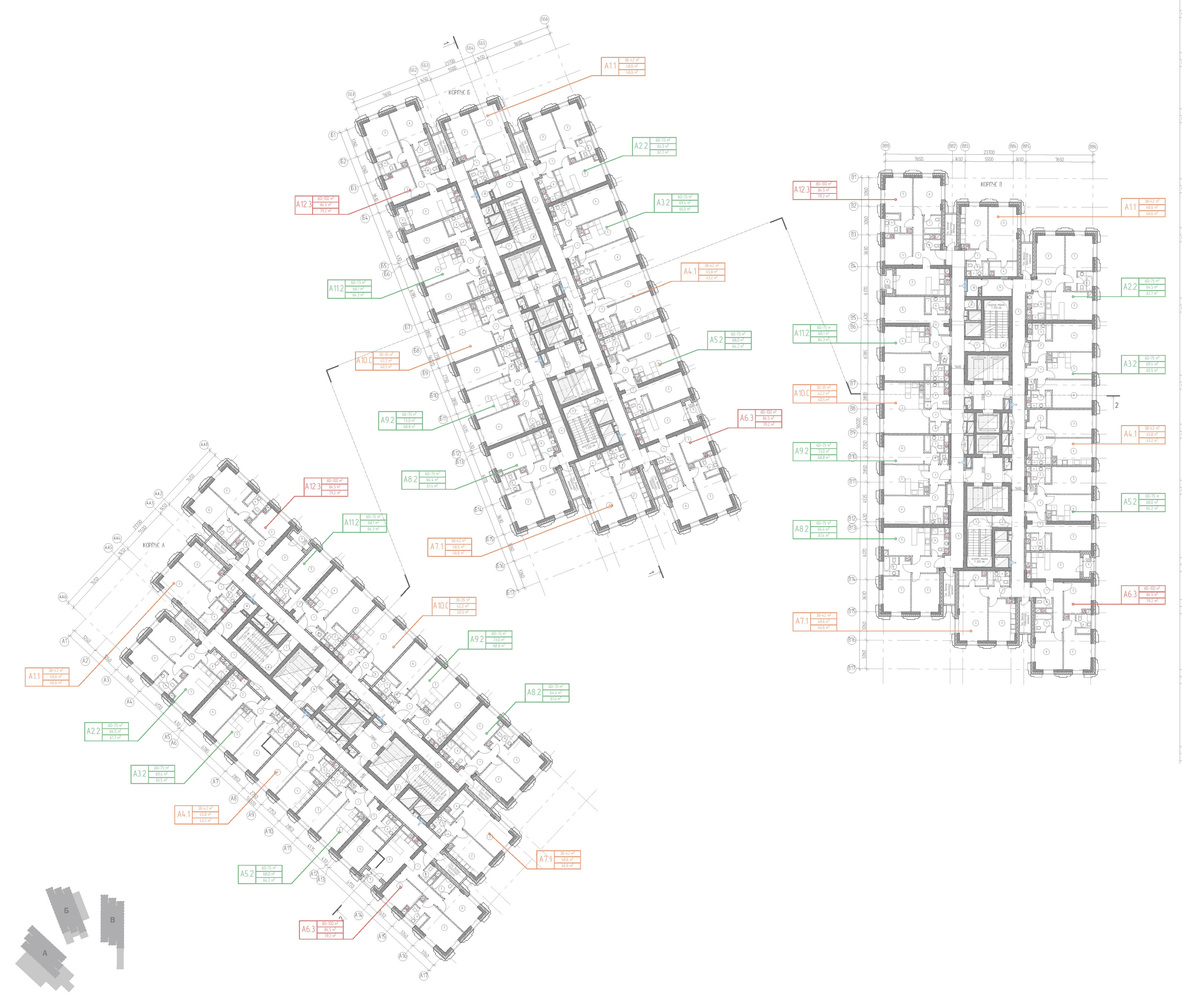 莫斯科先锋建筑群——Presnya City 住宅综合体-20