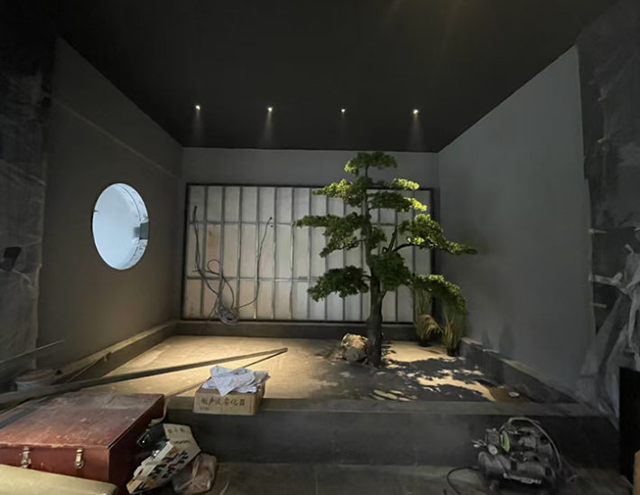 工程技术与园林式餐饮空间的完美结合——揭秘馋遇江南(东园店)-13