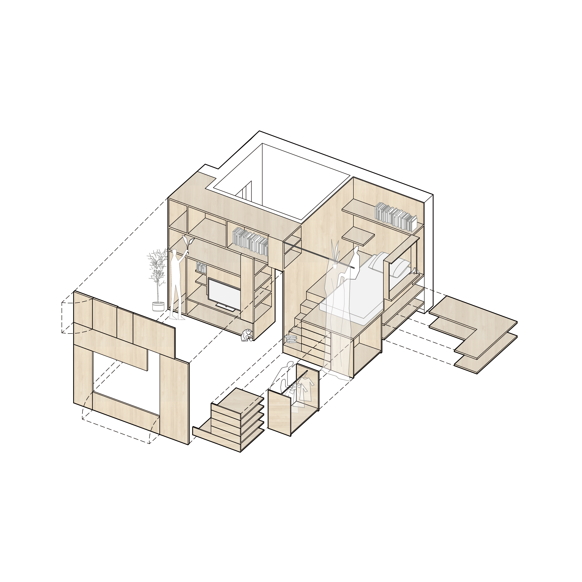 CLAB architettura丨公寓丨Apartment35|CLABarchitettura-11