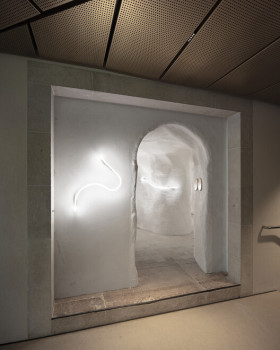 瑞士 Le Chenit 展厅设计丨BUREAU